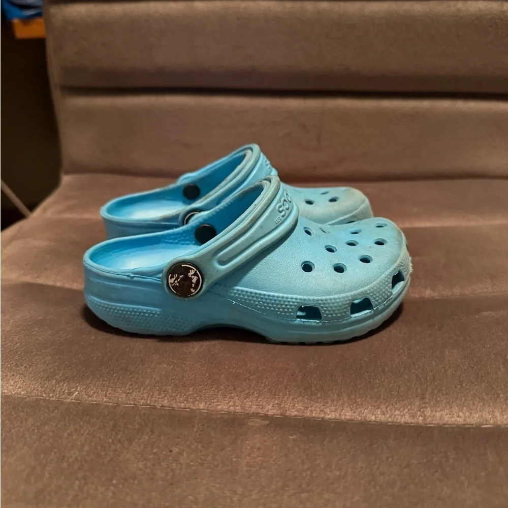 CROCS Kids Light Blue Classic Clog